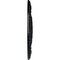 Ekena Millwork Neuveau Ceiling Medallion (Fits Canopies up to 6 3/8"), Hand-Painted Jet Black, 24 1/4"OD x 2"P CM24NABLF - alternate 2